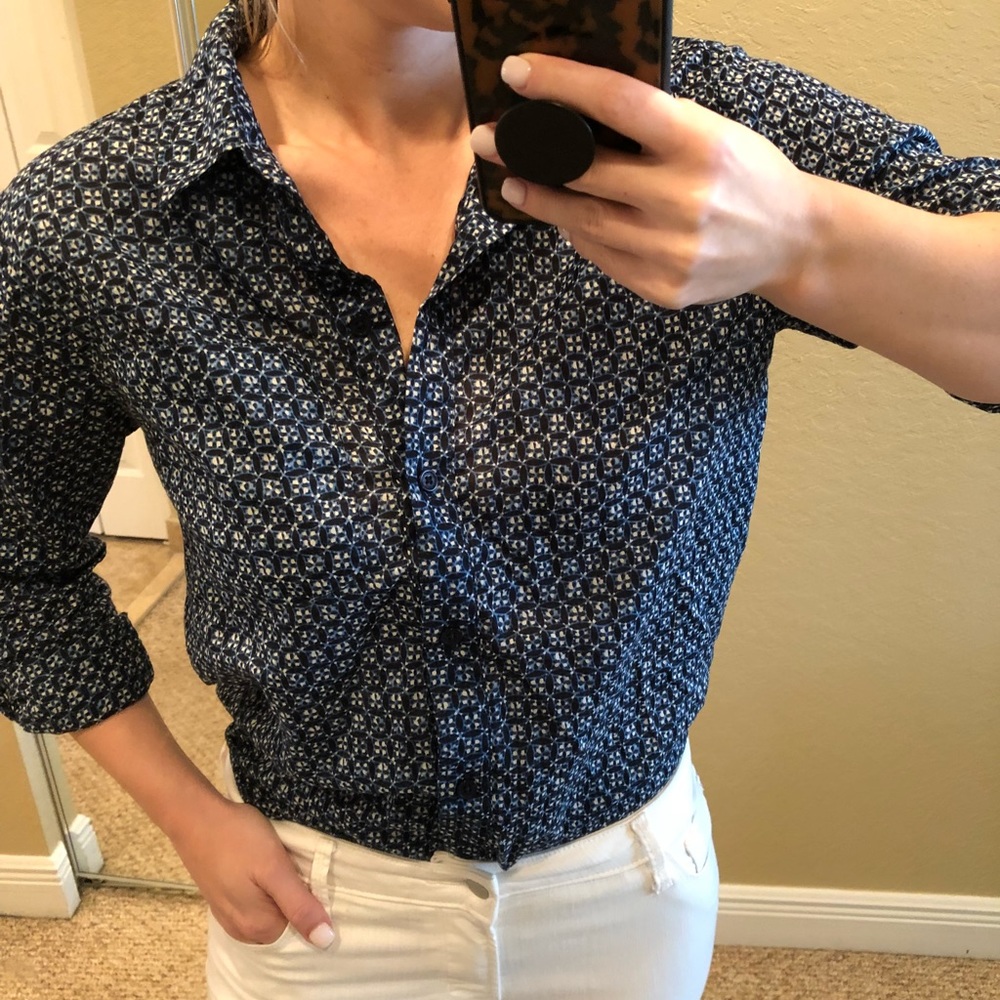 Michael Kors Button Down Blouse